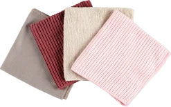 Mikrofiberduk 32 x 31 cm, 4-pack