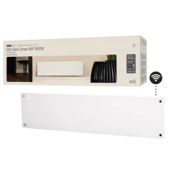 Mill Glass Smart WiFi element Gen. 4, vit, 850 W