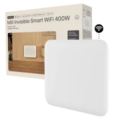Mill Invisible Smart WiFi element Gen. 4, vit, 400 W