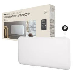 Mill Invisible Smart WiFi element Gen. 4, vit, 1000 W