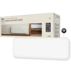 Mill Invisible Smart WiFi element Gen. 4, vit, 500 W