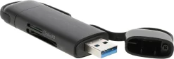Minneskortläsare USB-A & USB-C