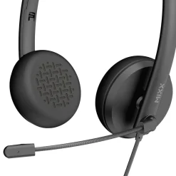 Mixx H1a headset med mikrofon och sladd, 3,5 mm