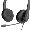 Mixx H1u headset med mikrofon för PC, USB-A, svart