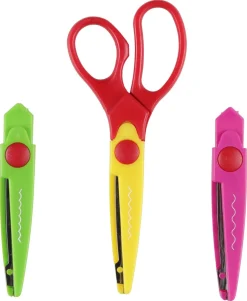 Mönstersaxar för barn, 3-pack, från 4 år