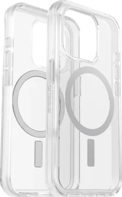 Mobilskal för iPhone 15 Pro, Otterbox Symmetry Clear MagSafe