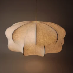 Molly taklampa textilskärm E27 vit 63 cm, Northlight