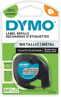 Märkband metallic Dymo LetraTag