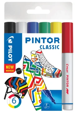 Märkpennor Pilot Pintor classic 6-pack