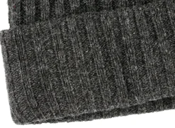 Mössa 100 % ull, One size, grå