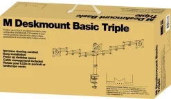 Multibrackets M deskmount Basic monitorarm, VESA, triple