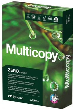 Multicopy Zero A3 80 g kopieringspapper, 2500-pack