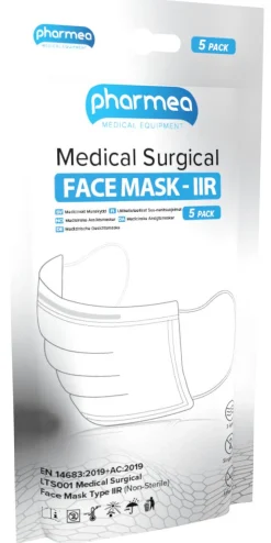 Munskydd Kelun Medical Surgical Typ IIR, 5-pack