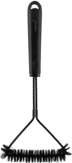Mustang grillborste, rengöringsborste svart, 39 cm