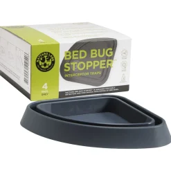 Nattaro Bed Bug Stopper fälla mot vägglöss sängben, 4-pack