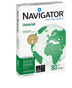 Navigator Universal skrivarpapper ohålat, 80 g/m²