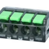 Necore toppklämma 4-ledare 0,2-2,5 mm2, 10-pack