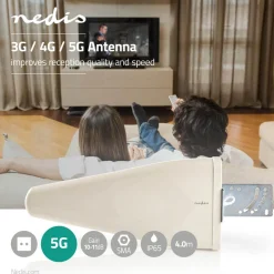 Nedis 5G-/4G-antenn för mobilt bredband 1 dB, ANOR5G10WT