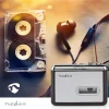 Nedis kassett- till MP3-omvandlare med kassettbandspelare
