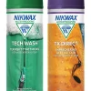Nikwax Tech Wash & TX.Direct tvätt och impregnering, 2-pack