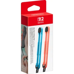 Nintendo Switch 2 Joy-Con handledsrem blå/röd, 2-pack