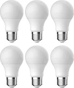 Normallampa LED E27 4,8 W Clas Ohlson, varmvit