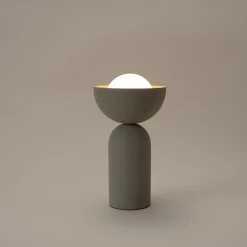 Northlight Birk liten bordslampa metall, 27,5 cm