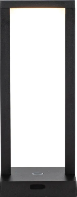 Northlight laddningsbar bordslampa USB, svart