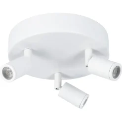 Northlight Leon takspotlight 3 LED-lampor dimbar, 15 cm