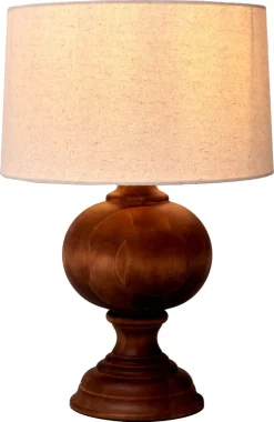 Northlight Otilia bordslampa trä, 45 cm
