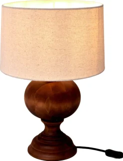 Northlight Otilia bordslampa trä, 45 cm
