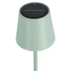 Northlight uppladdningsbar bordslampa solcell utomhus, 36,5 cm