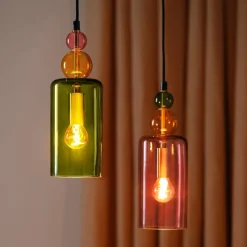 Northlight Alba taklampa glas