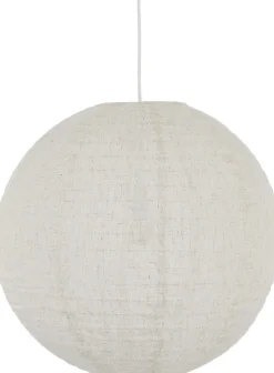 Northlight Ebba lampskärm till taklampa, linne, vit