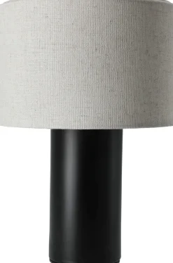 Northlight Edvin Mini laddbar bordslampa linne, 21 cm