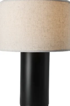 Northlight Edvin Mini laddbar bordslampa linne, 21 cm