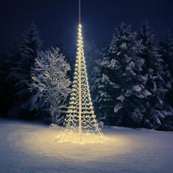Northlight flaggstångsbelysning LED, nät, 8 meter