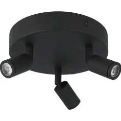 Northlight Leon takspotlight 3 LED-lampor dimbar, 15 cm