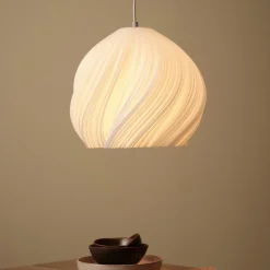 Northlight Mila taklampa 3D-design, vit