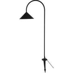 Northlight solcellslampa markspjut metall 83 cm