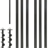 Northlight stolpar för ljusslingor, 212 cm, 2-pack