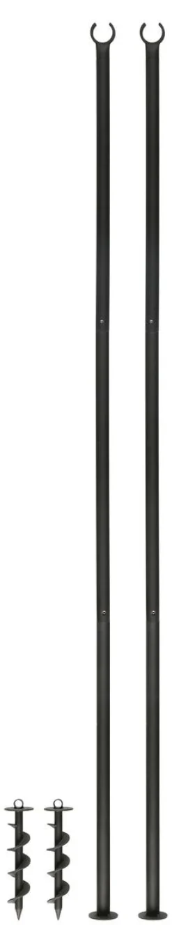 Northlight stolpar för ljusslingor, 212 cm, 2-pack