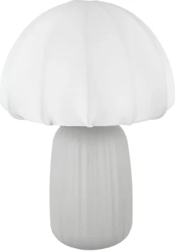 Northlight Tara bordslampa keramik textil, 35 cm