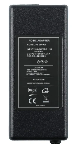 Nätadapter 19 V DC/4,75 A, 90 W