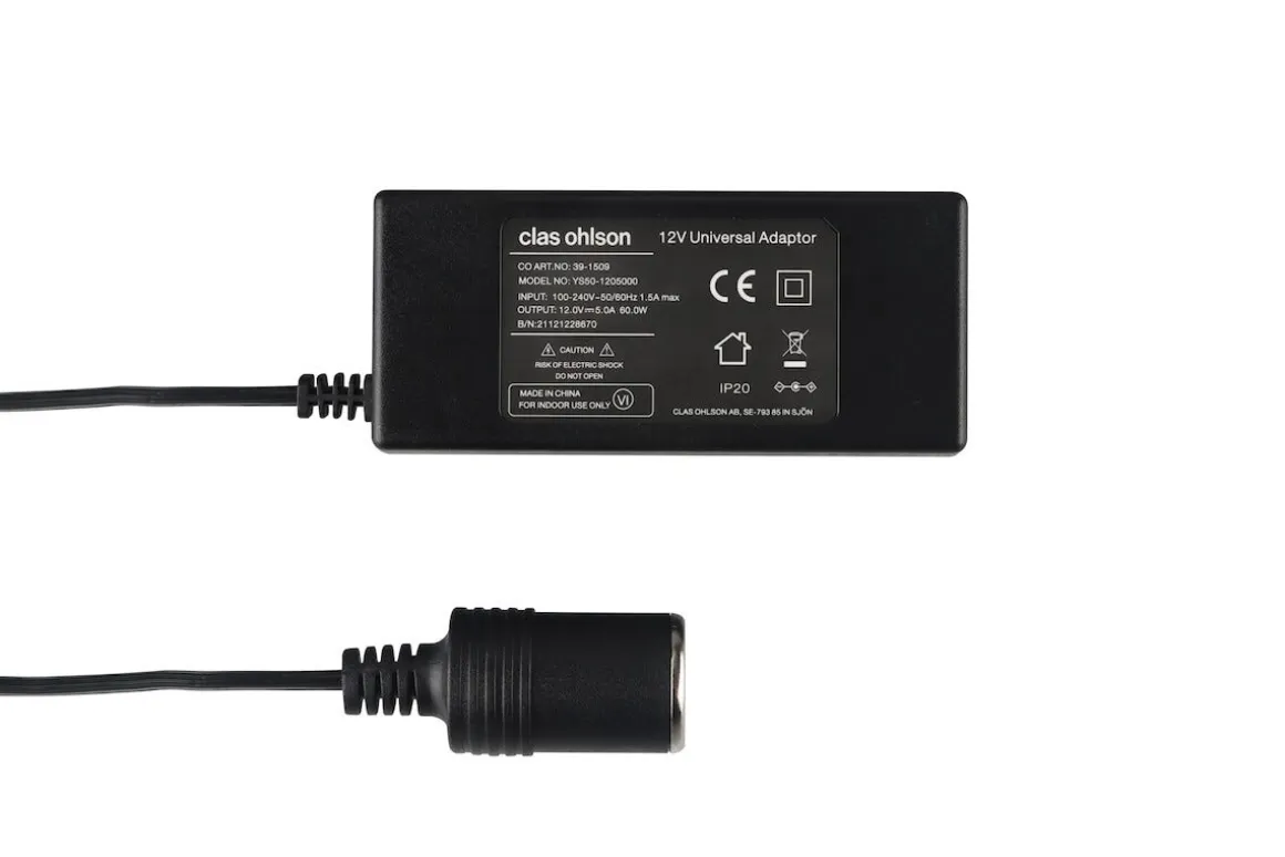 Nätaggregat 12 V för kylboxar