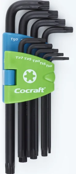 Nyckelsats T Cocraft, 9 delar