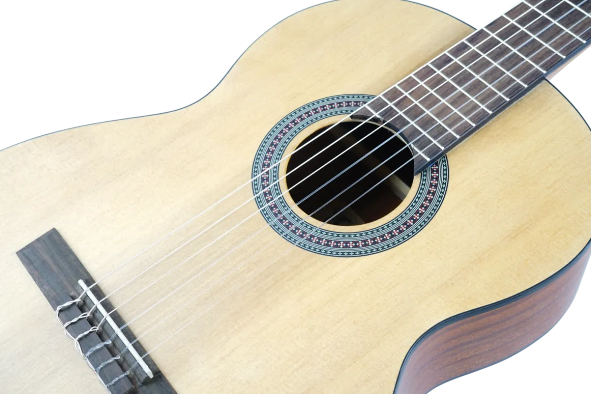 Nylonsträngad akustisk gitarr Gecko