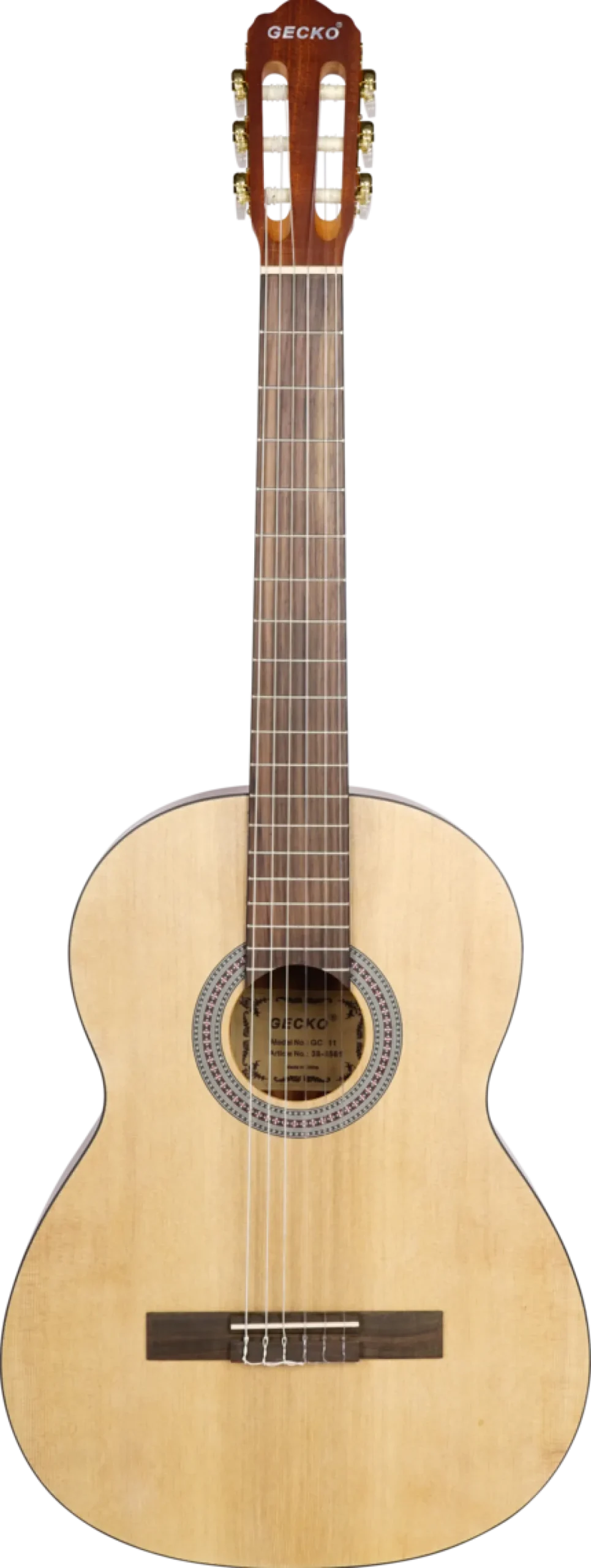 Nylonsträngad akustisk gitarr Gecko