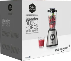 OBH Nordica Blendforce Steel blender, 1,25 liter