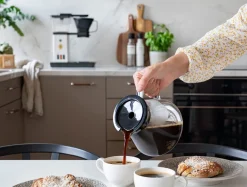 OBH Nordica Blooming Silver kaffebryggare, 1,25 liter